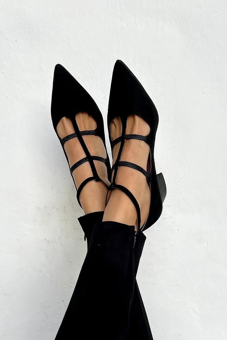 Nancy | Elegante Pumps mit Riemchen