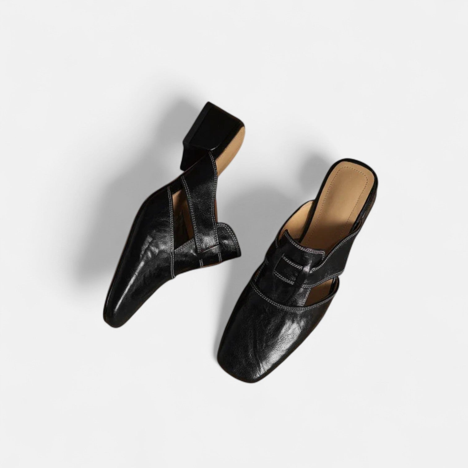 Andie elegante Ledersandalen