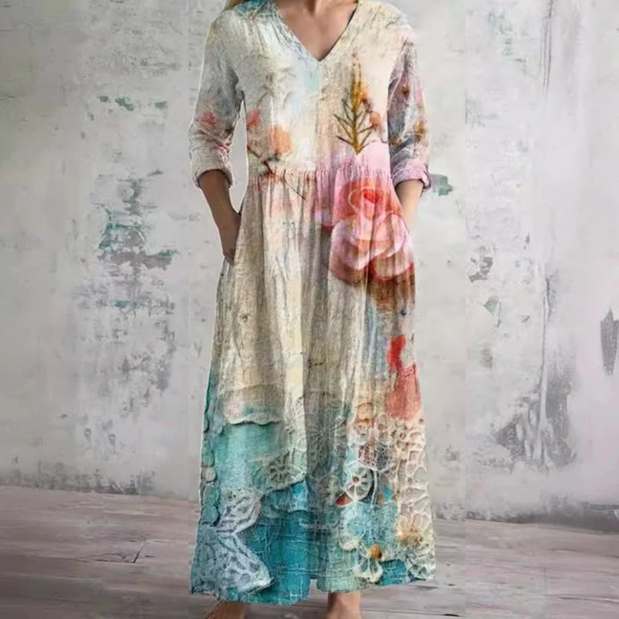 Patricia | Geblümtes Sommerkleid