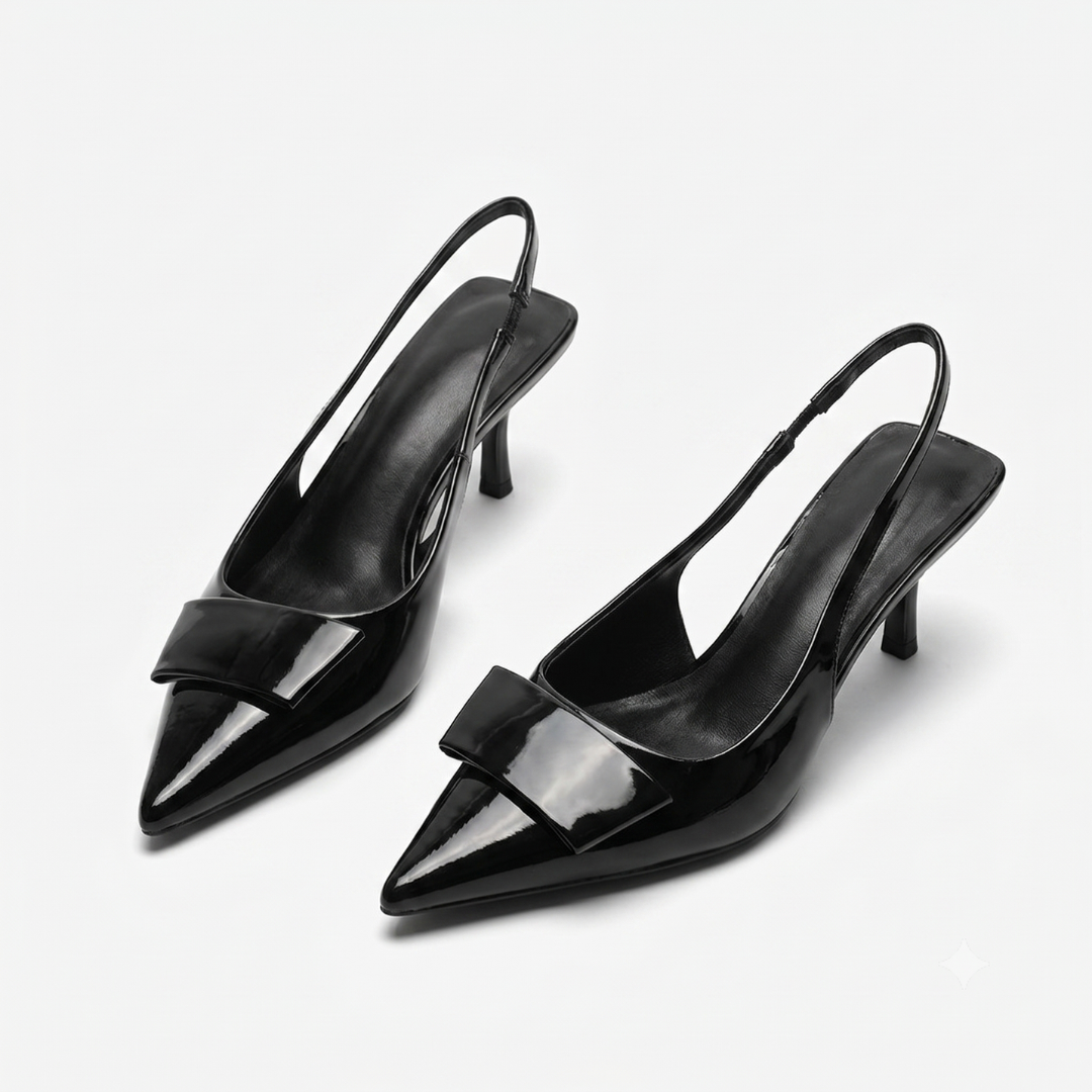 Hannah | Slingback-Kitten-Heels fürs Büro