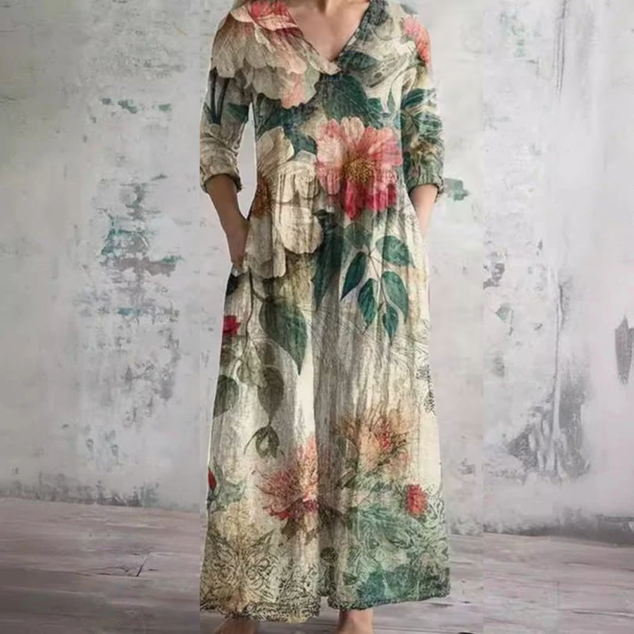 Tara | Geblümtes Sommerkleid