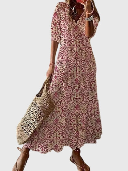 Amalia | Boho-Vintage-Sommerkleid