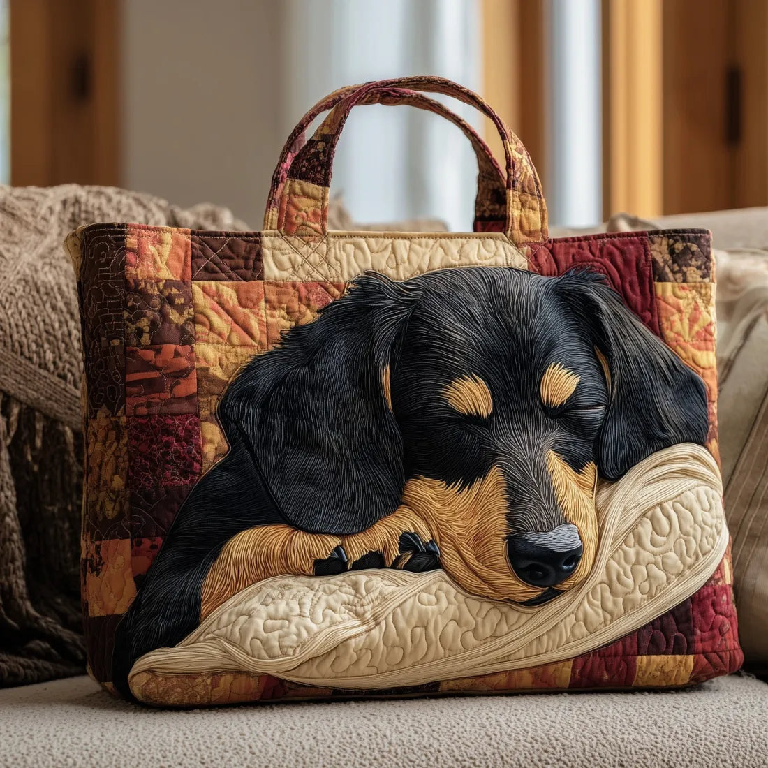 Artisanale Tasche - Dackel