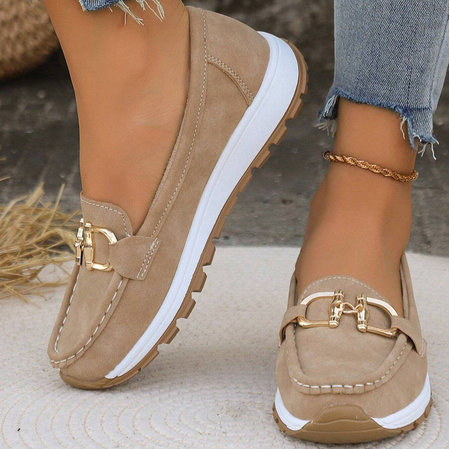 Elly – Schicke Schnallen-Loafer