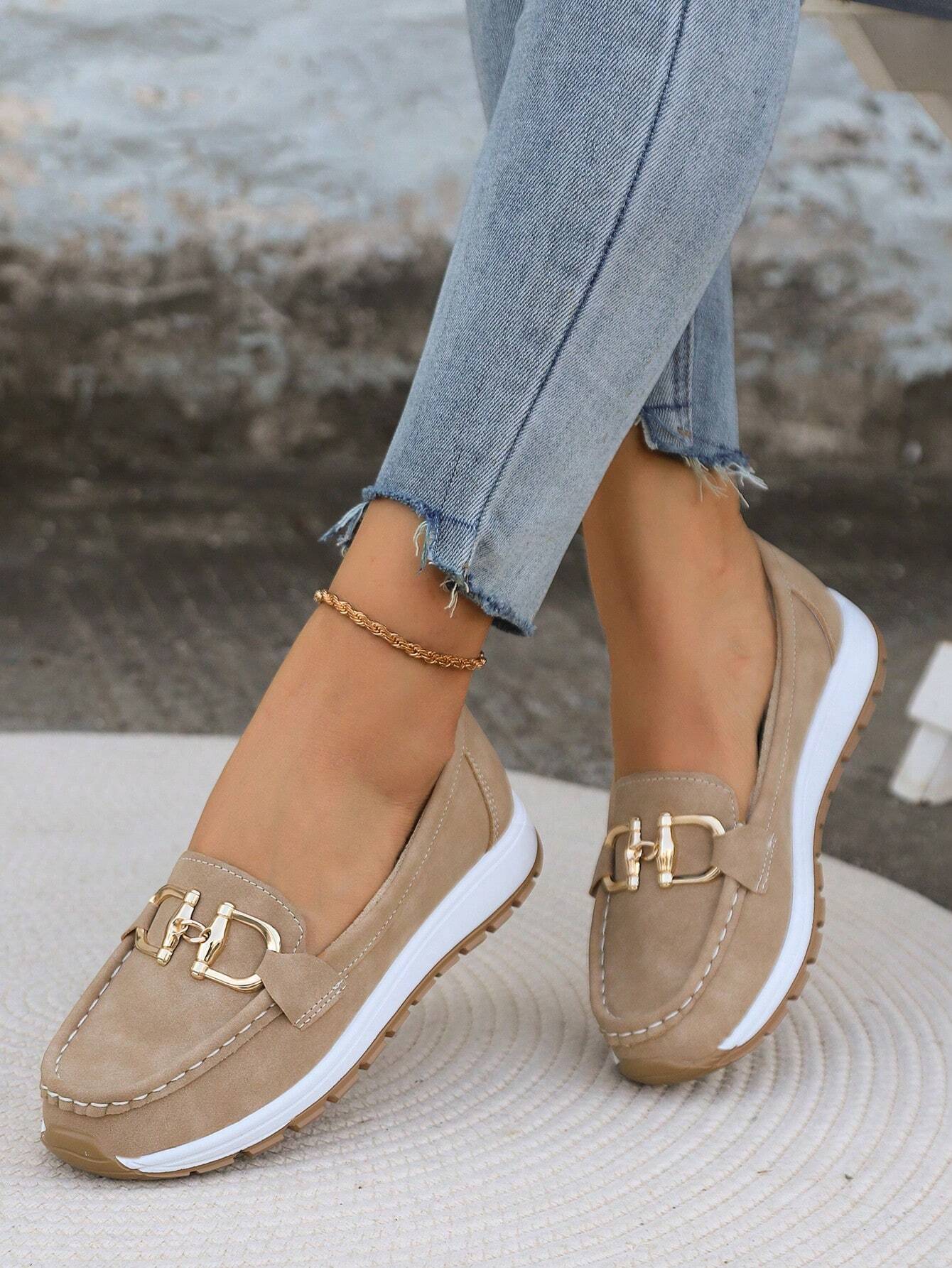 Elly – Schicke Schnallen-Loafer
