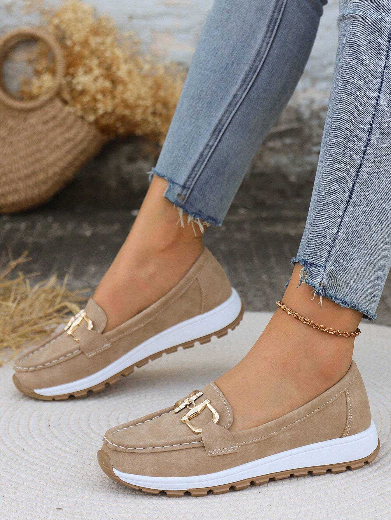 Elly – Schicke Schnallen-Loafer