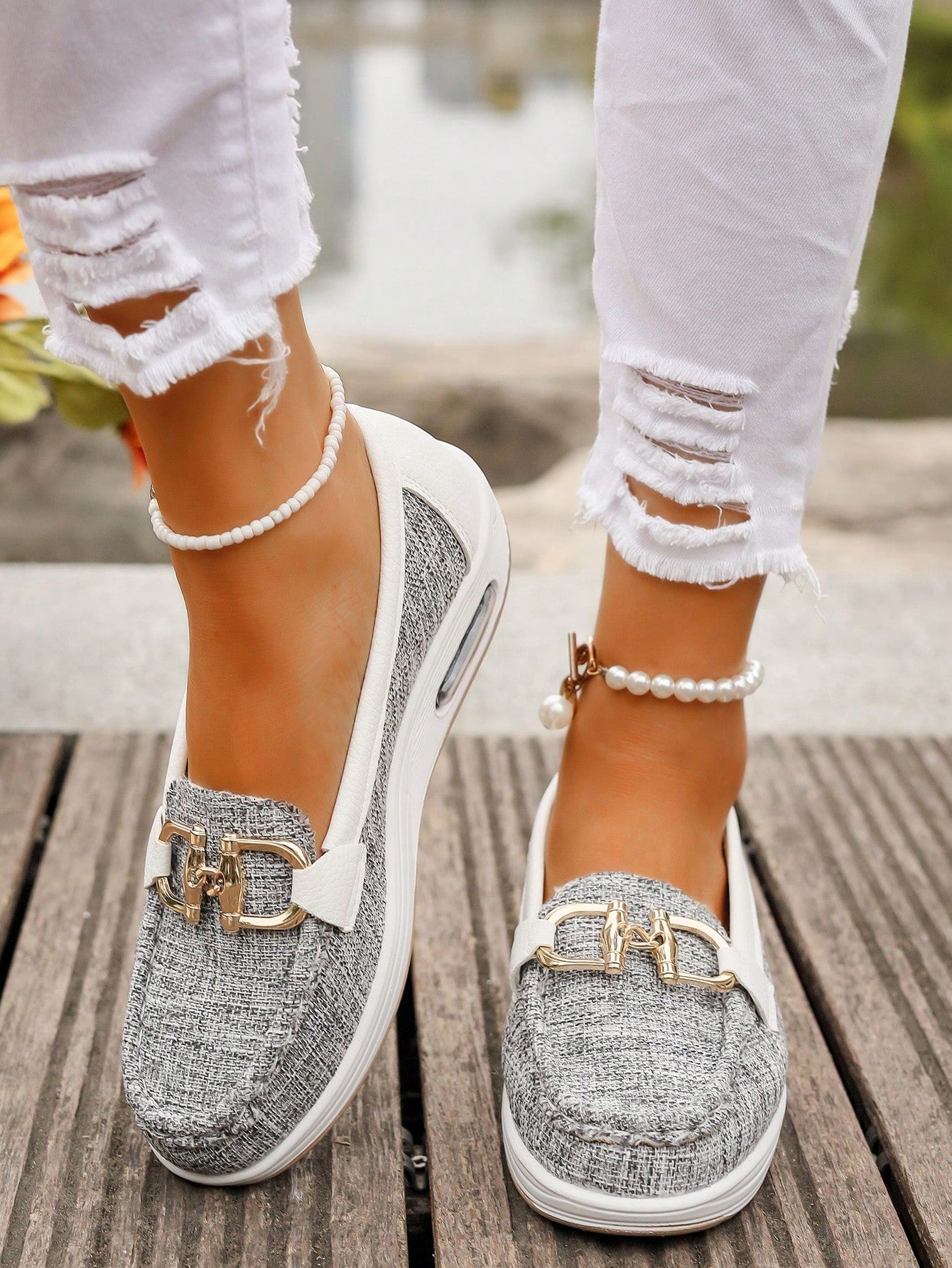 Elly – Schicke Schnallen-Loafer