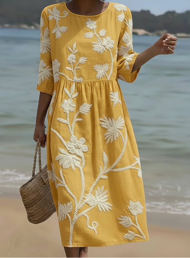 Lauren | Elegantes Blumenkleid