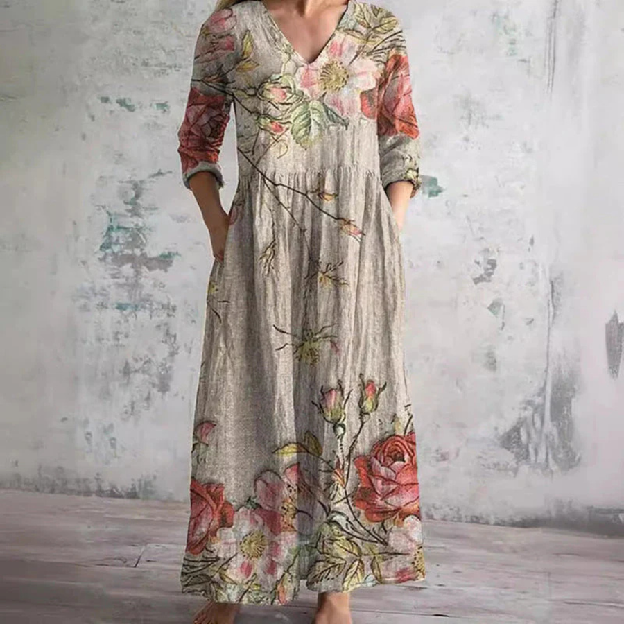 Bella| Florales Sommerkleid