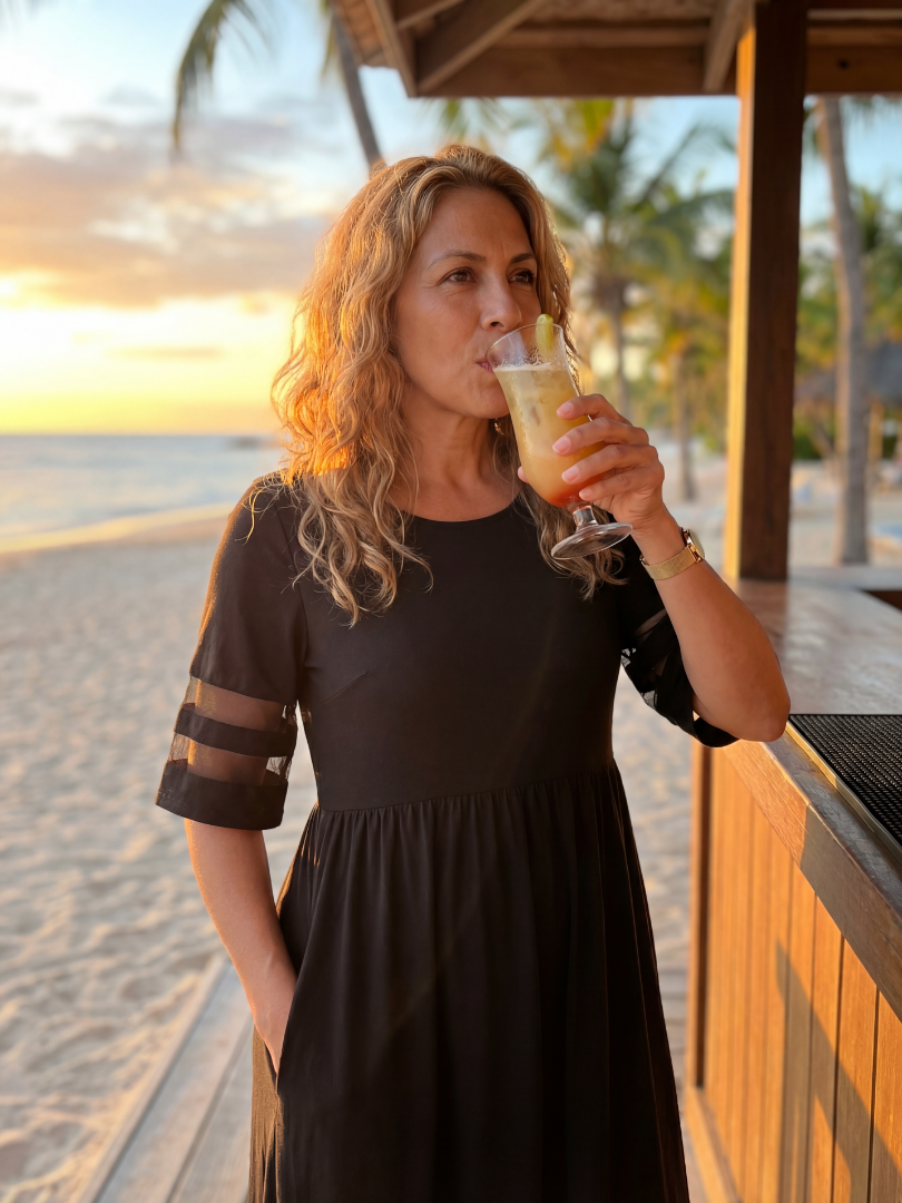 Vera | Abendlicher Midi-Kleid