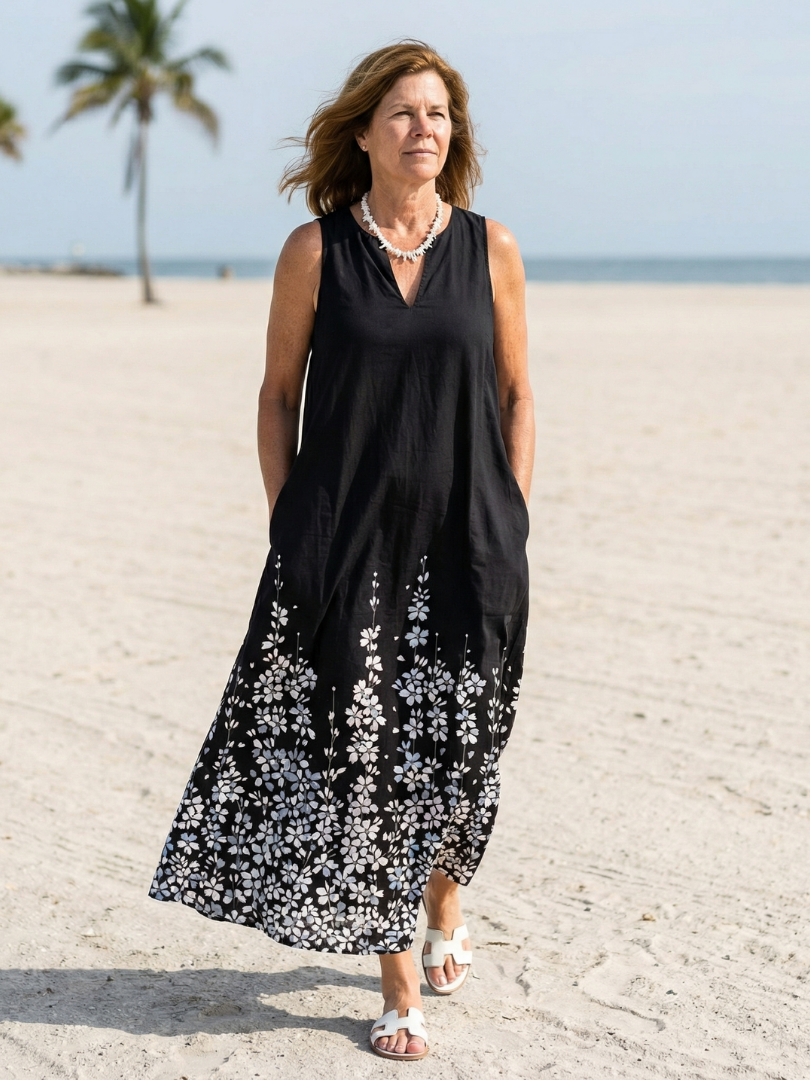 Elowra | Night Breeze Maxikleid