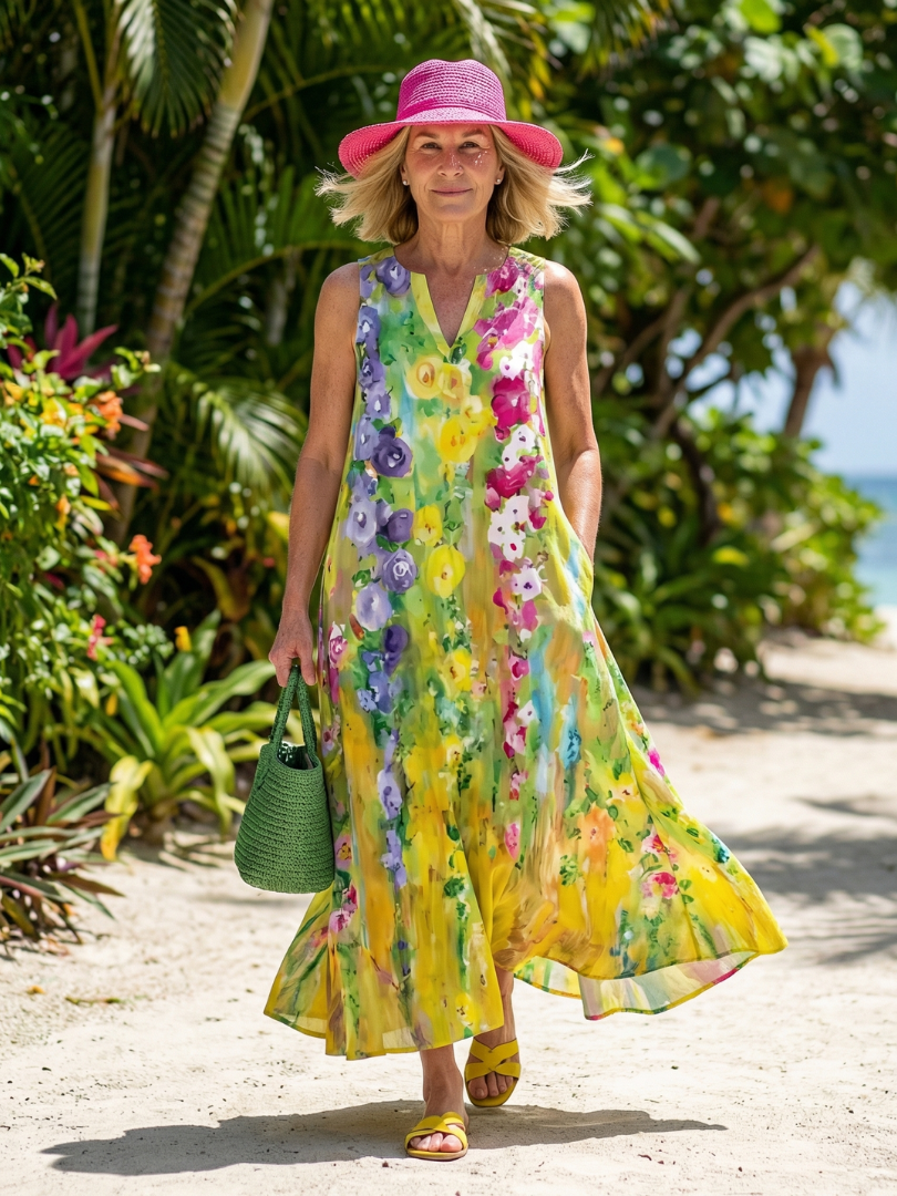 Avira | Light Flow Maxikleid