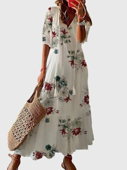 Amalia | Boho-Vintage-Sommerkleid
