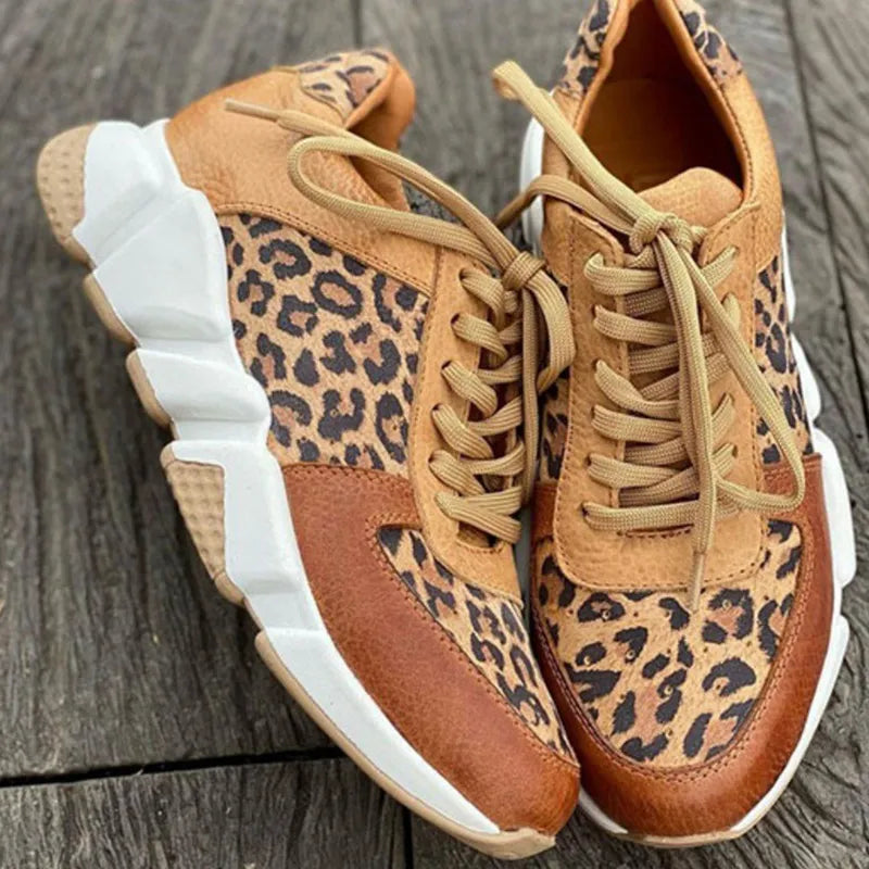 Chrissa | Bequeme Leoparden-Sneaker