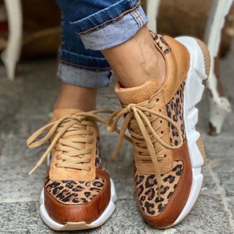 Chrissa | Bequeme Leoparden-Sneaker
