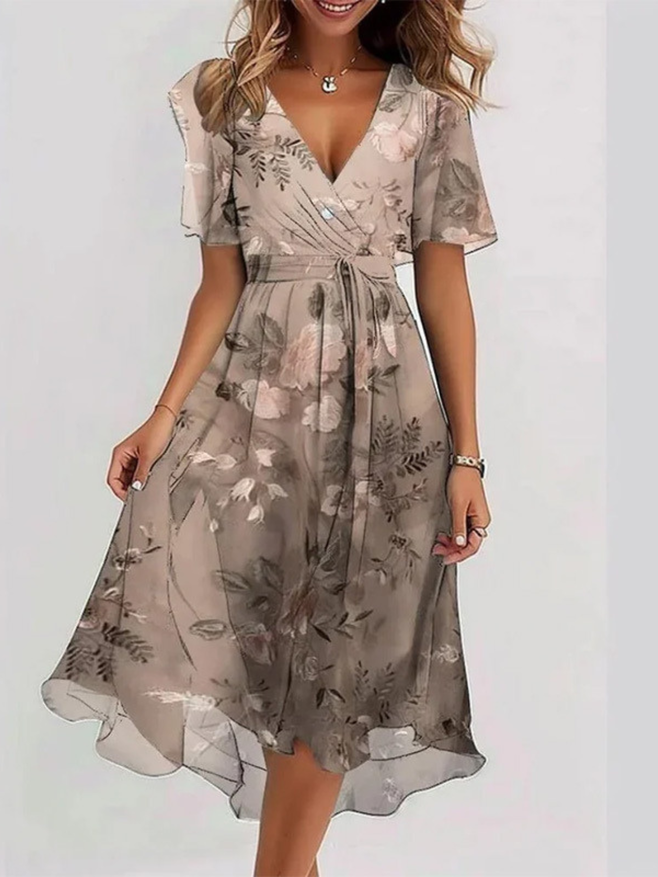 Matilda | Sommerkleid mit Bauchkaschierung