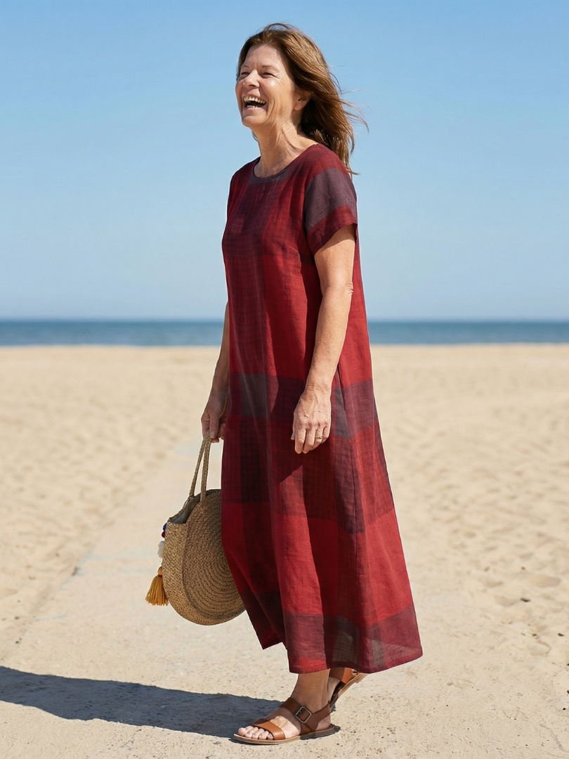 Alaia | Midi-Kleid mit entspannter Passform