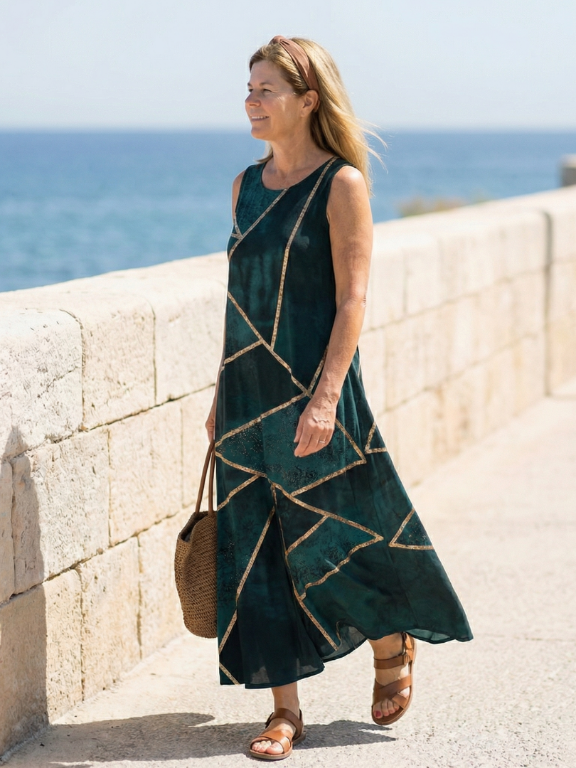 Saelle | Midikleid "Calm Tide"