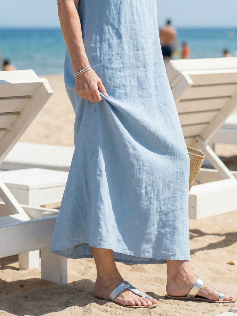 Zerina | Leichtes Herbst-Midikleid