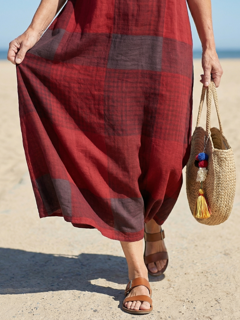 Alaia | Midi-Kleid mit entspannter Passform