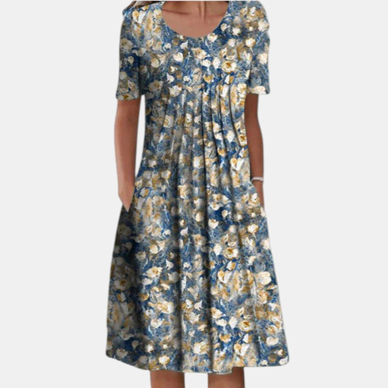 Gigi™ | Baumwollkleid mit Bauchabdeckung