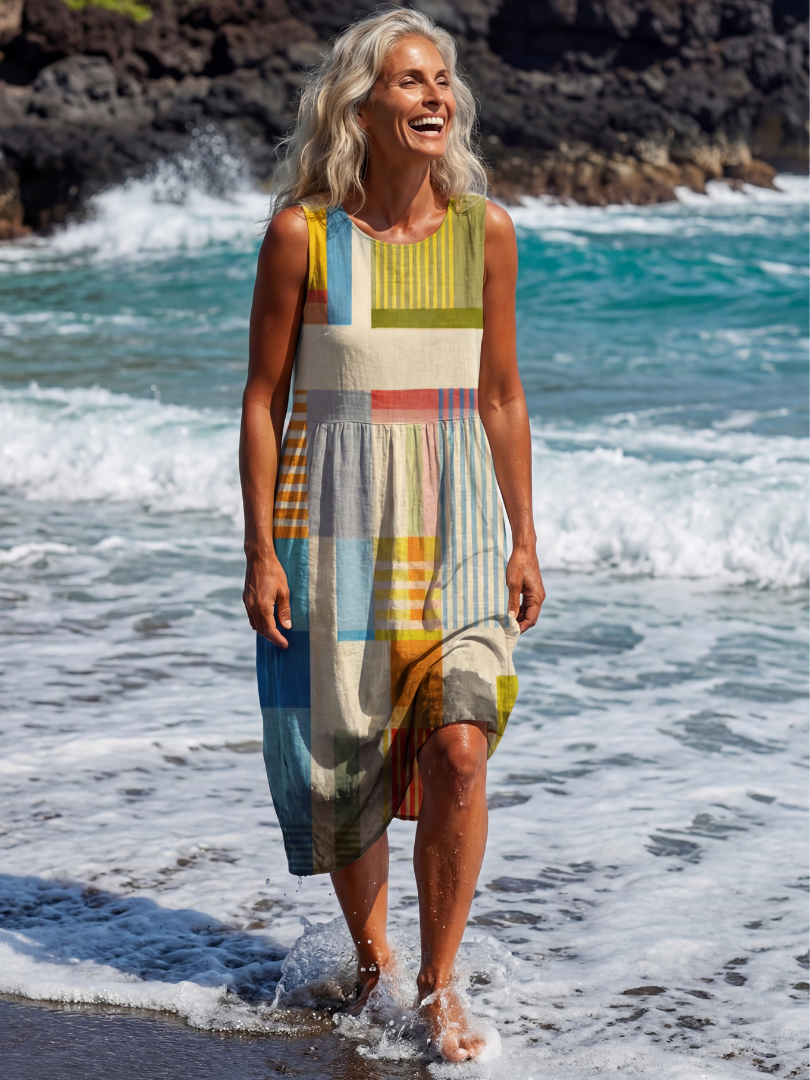 Esme | Lack-Midi-Kleid