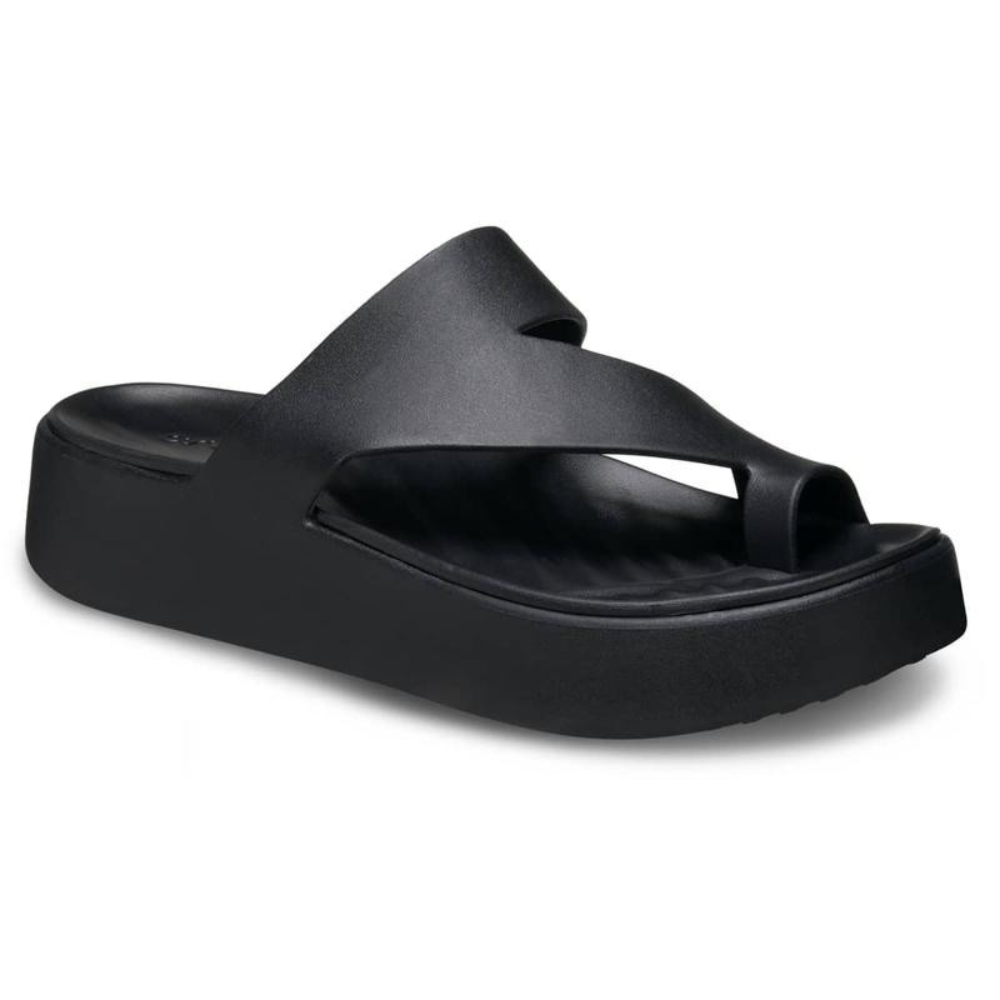 Luna | Zehenschlaufensandalen mit Plateauabsatz
