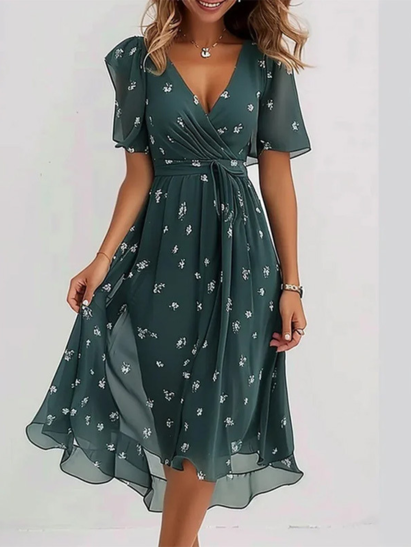 Matilda | Sommerkleid mit Bauchkaschierung