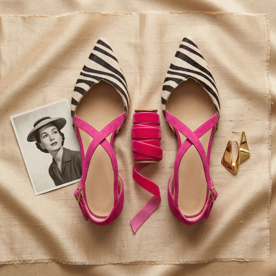 Fern | Ballerinas mit Riemen