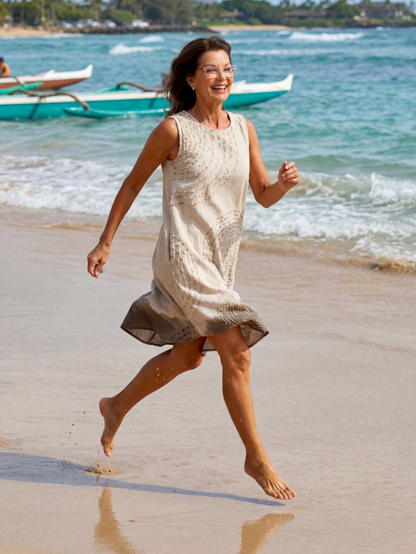 Felix | Midikleid mit Textur