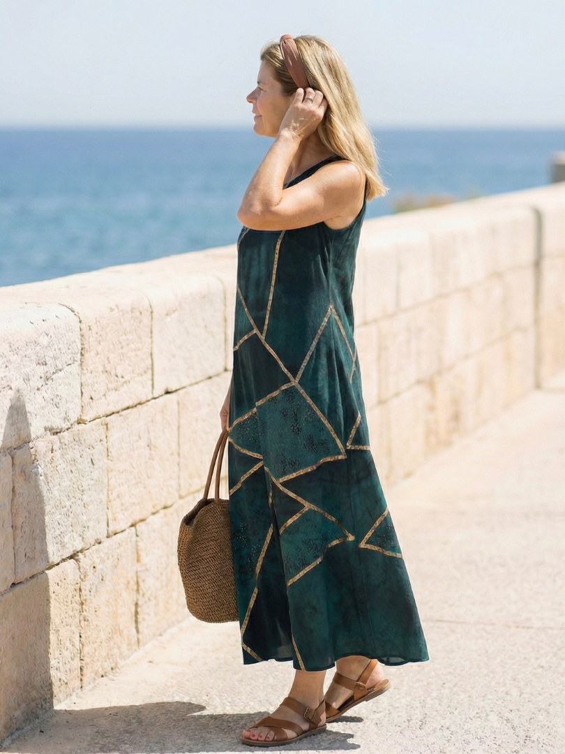 Saelle | Midikleid "Calm Tide"