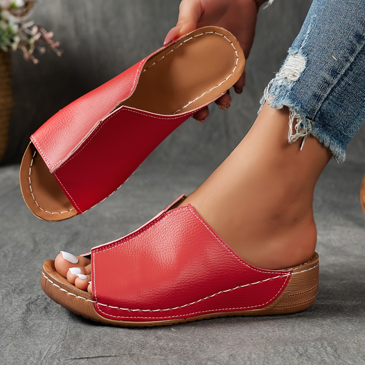 Alicia | Ganztägige Komfort-Sandalen