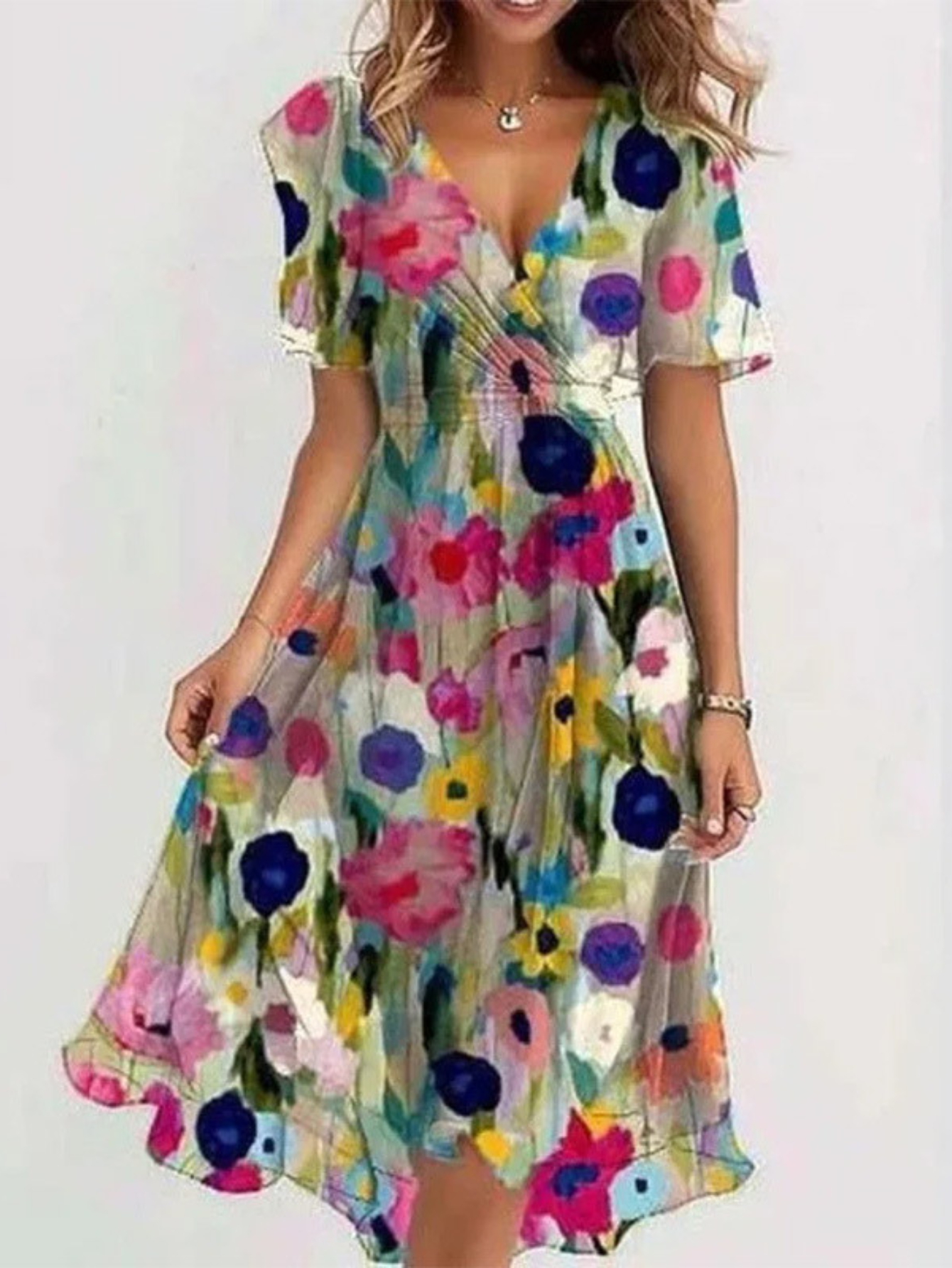 Matilda | Sommerkleid mit Bauchkaschierung