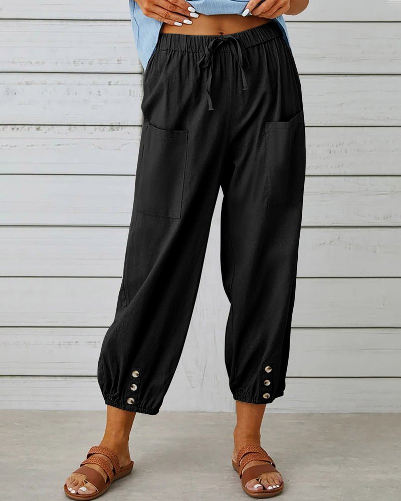 Elianna | Schicke Hose mit hohem Bund
