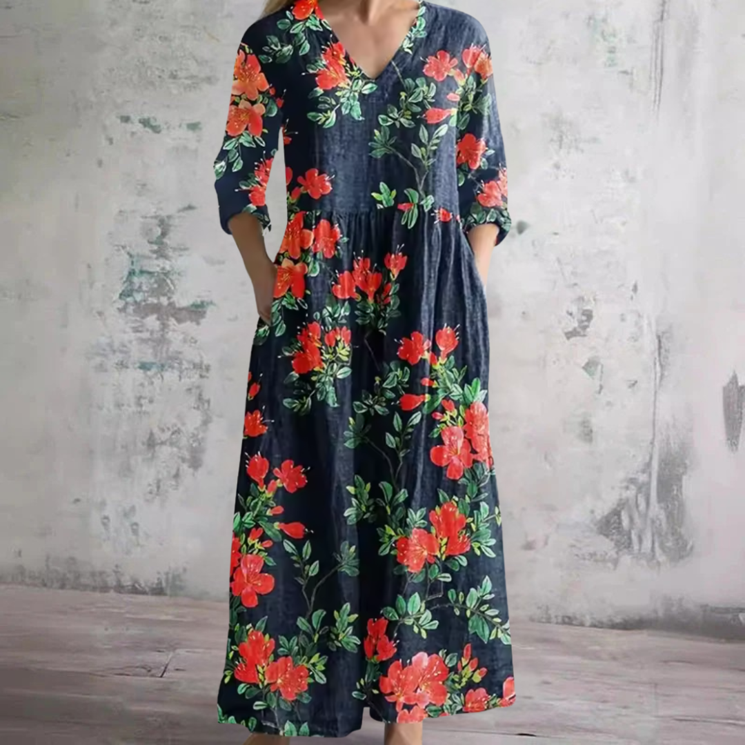 Wendy| Geblümtes Sommerkleid