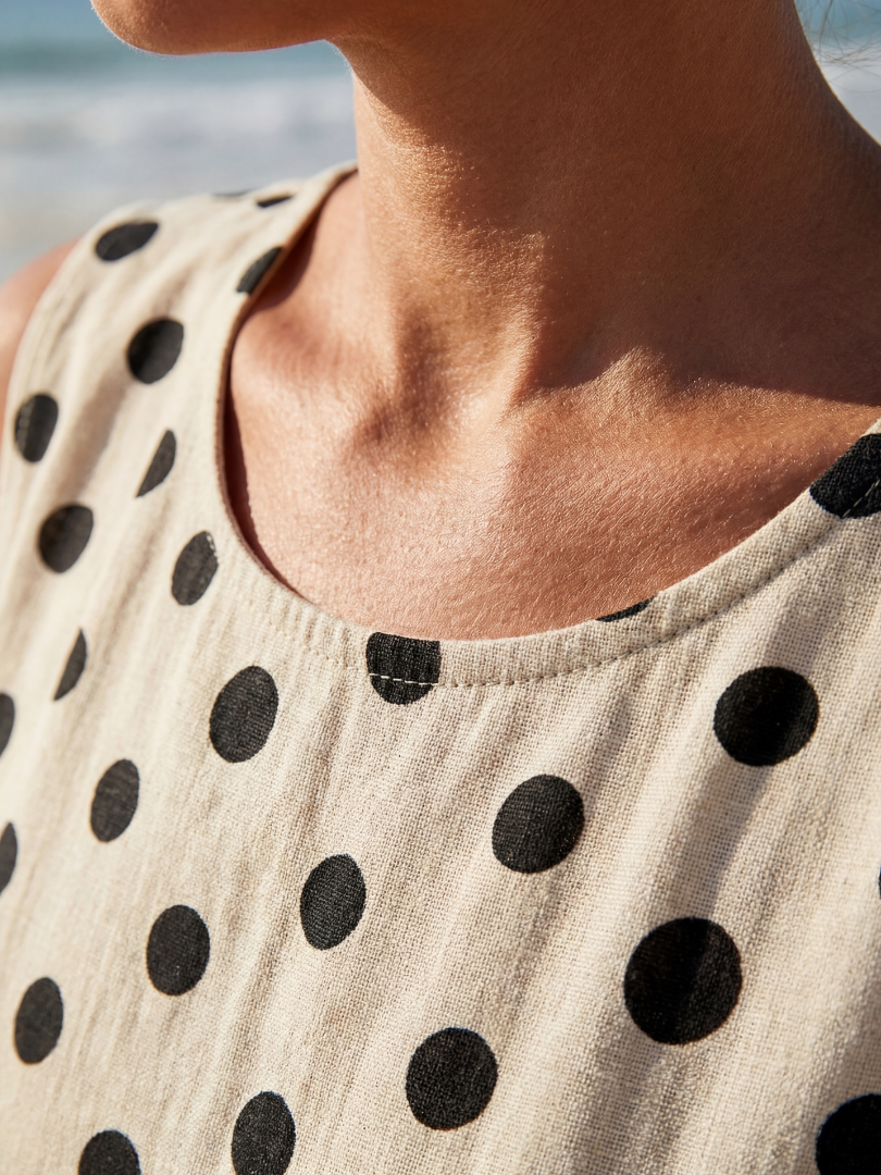Hugo | Garden Dot Midikleid