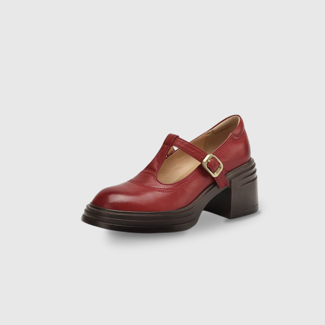 Klobige Pumps