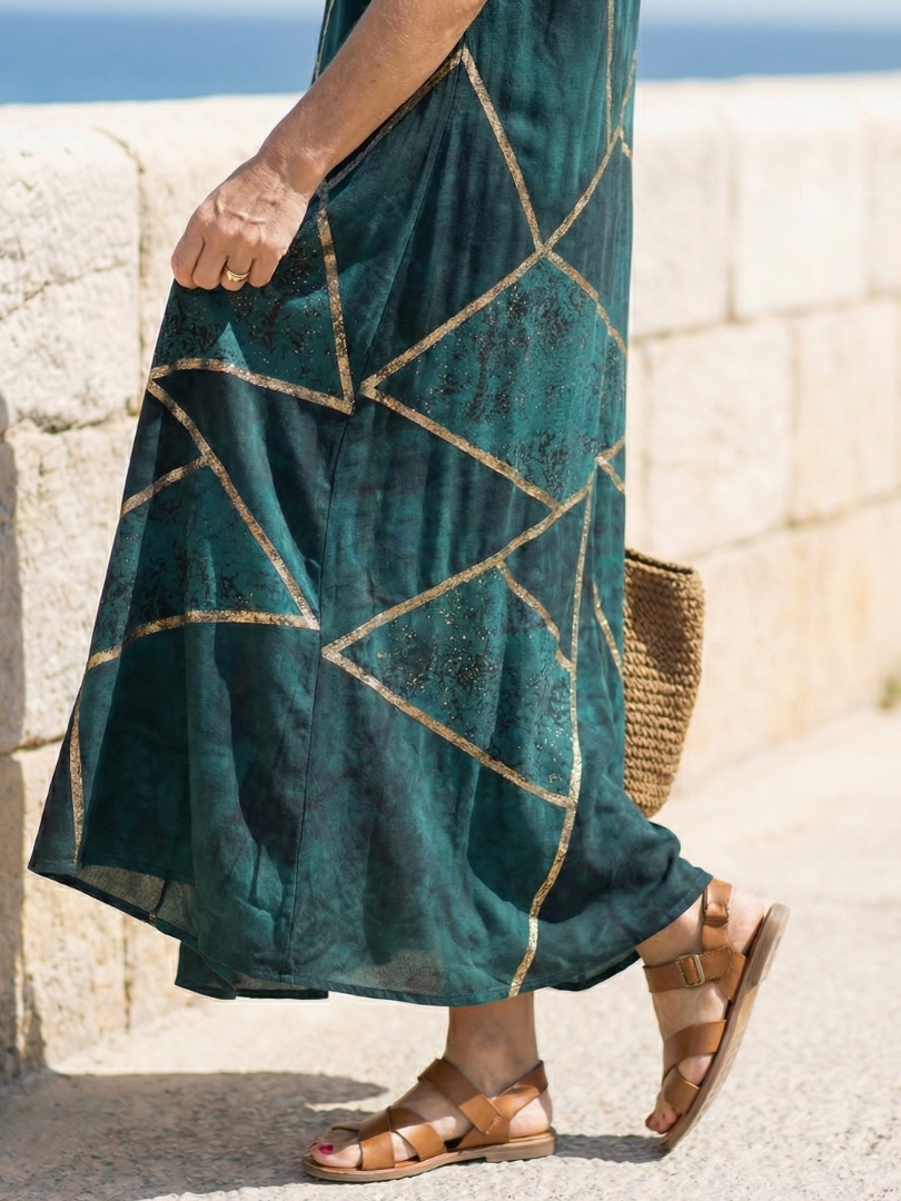 Saelle | Midikleid "Calm Tide"