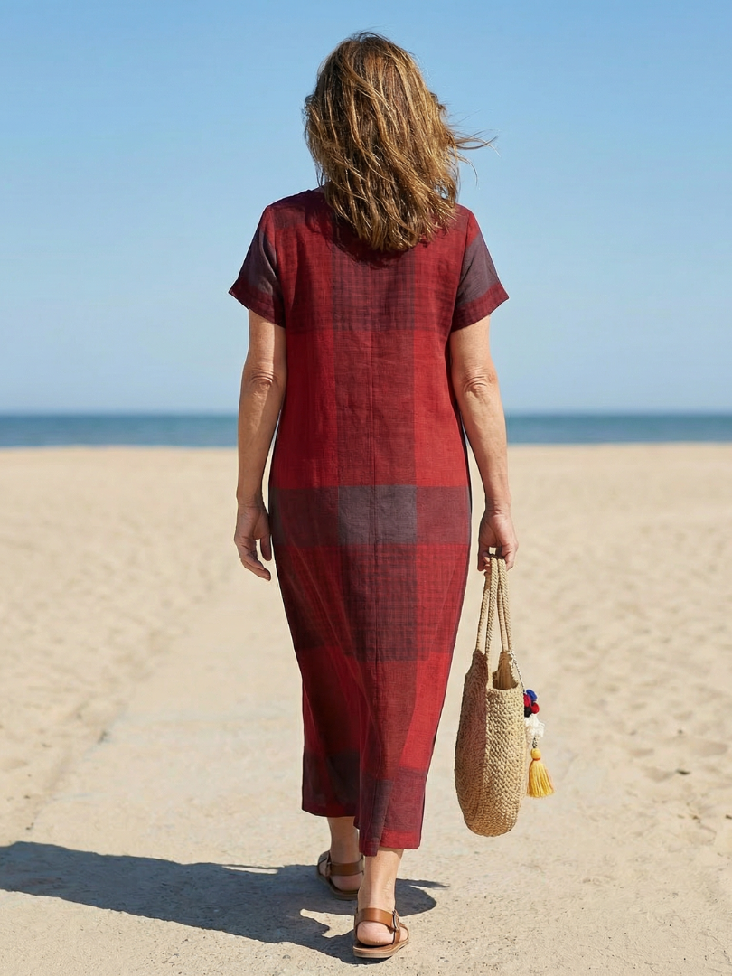 Alaia | Midi-Kleid mit entspannter Passform