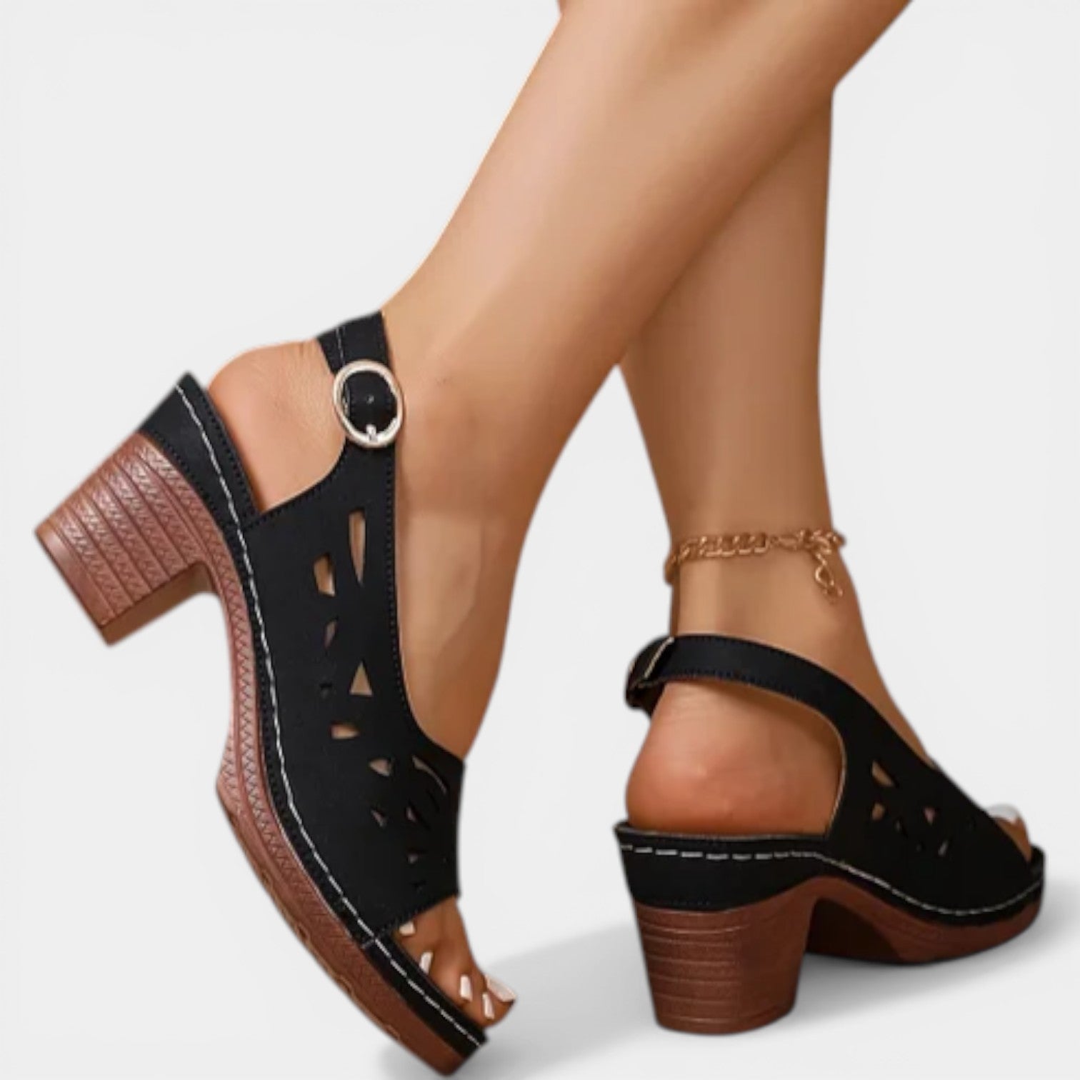 Dina | Orthopädische Sandalen mit Federabsatz