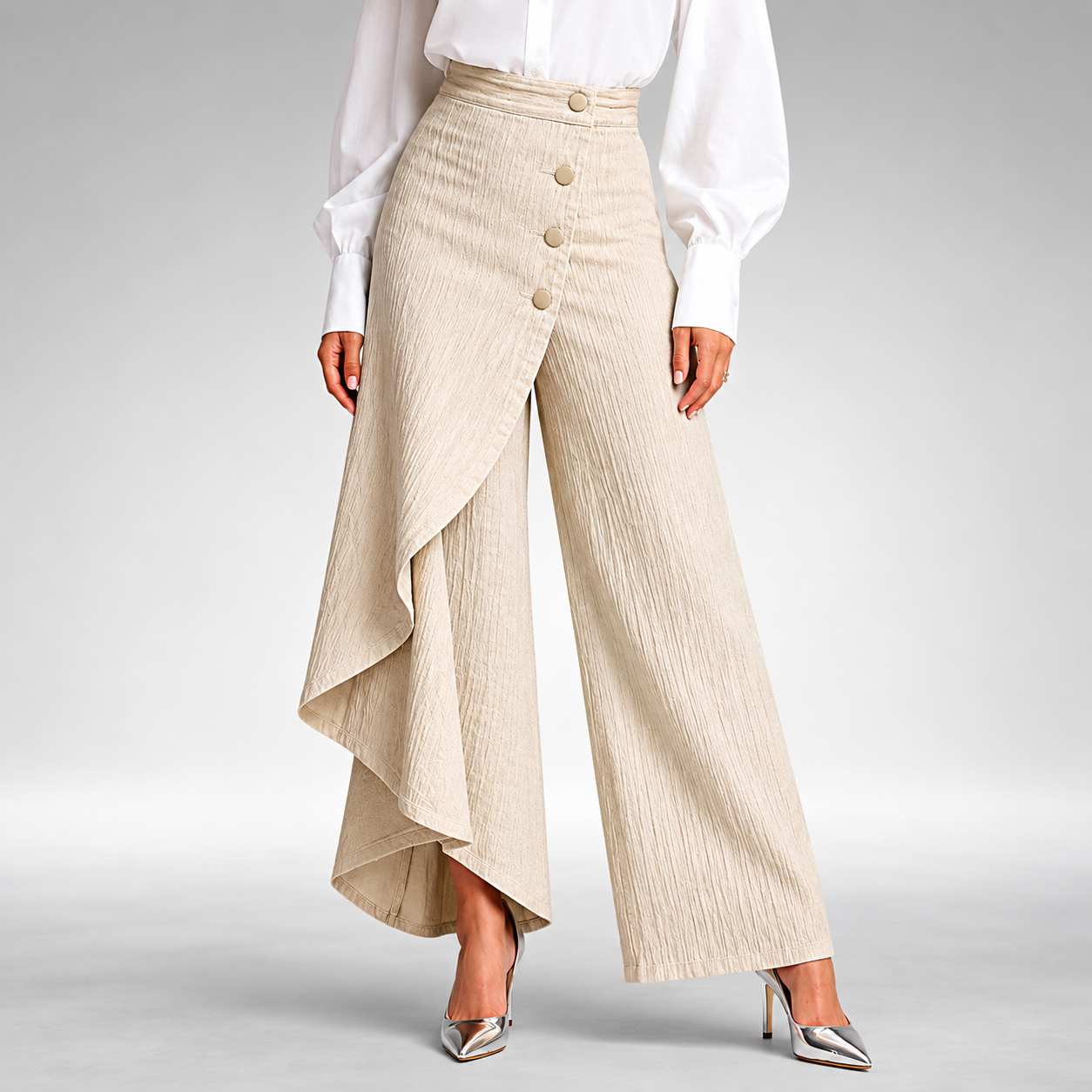 Charlotte | Elegante Fließhose
