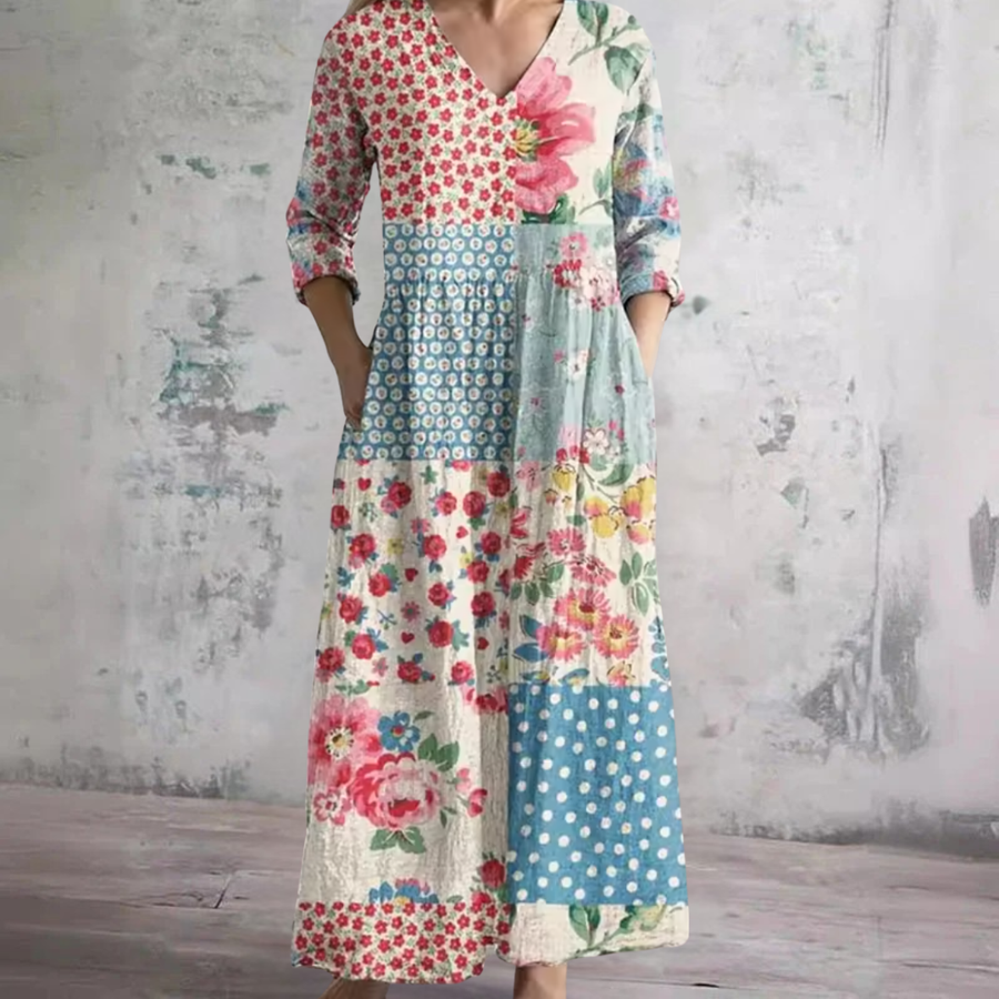 Rhonda | Geblümtes Sommerkleid