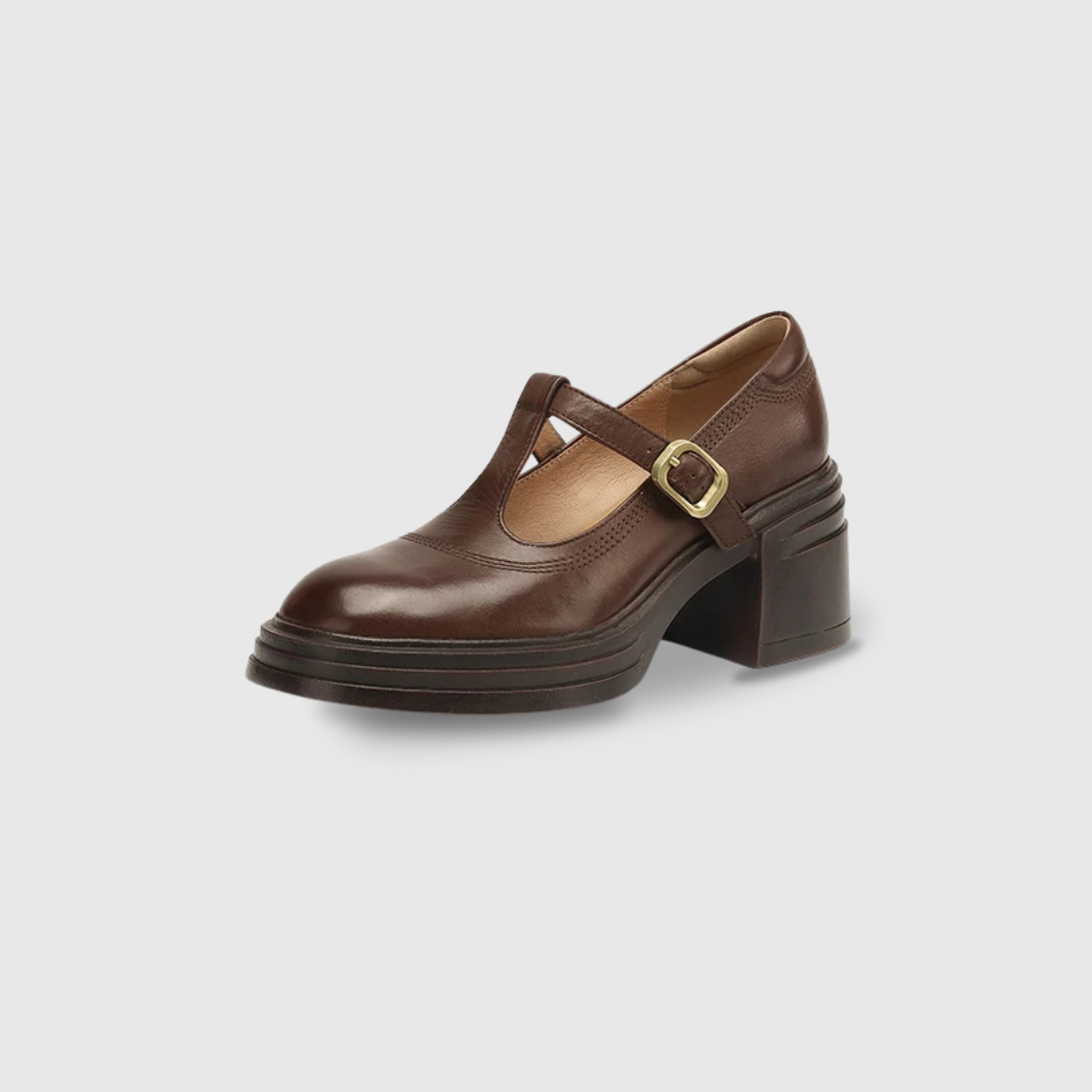 Klobige Pumps