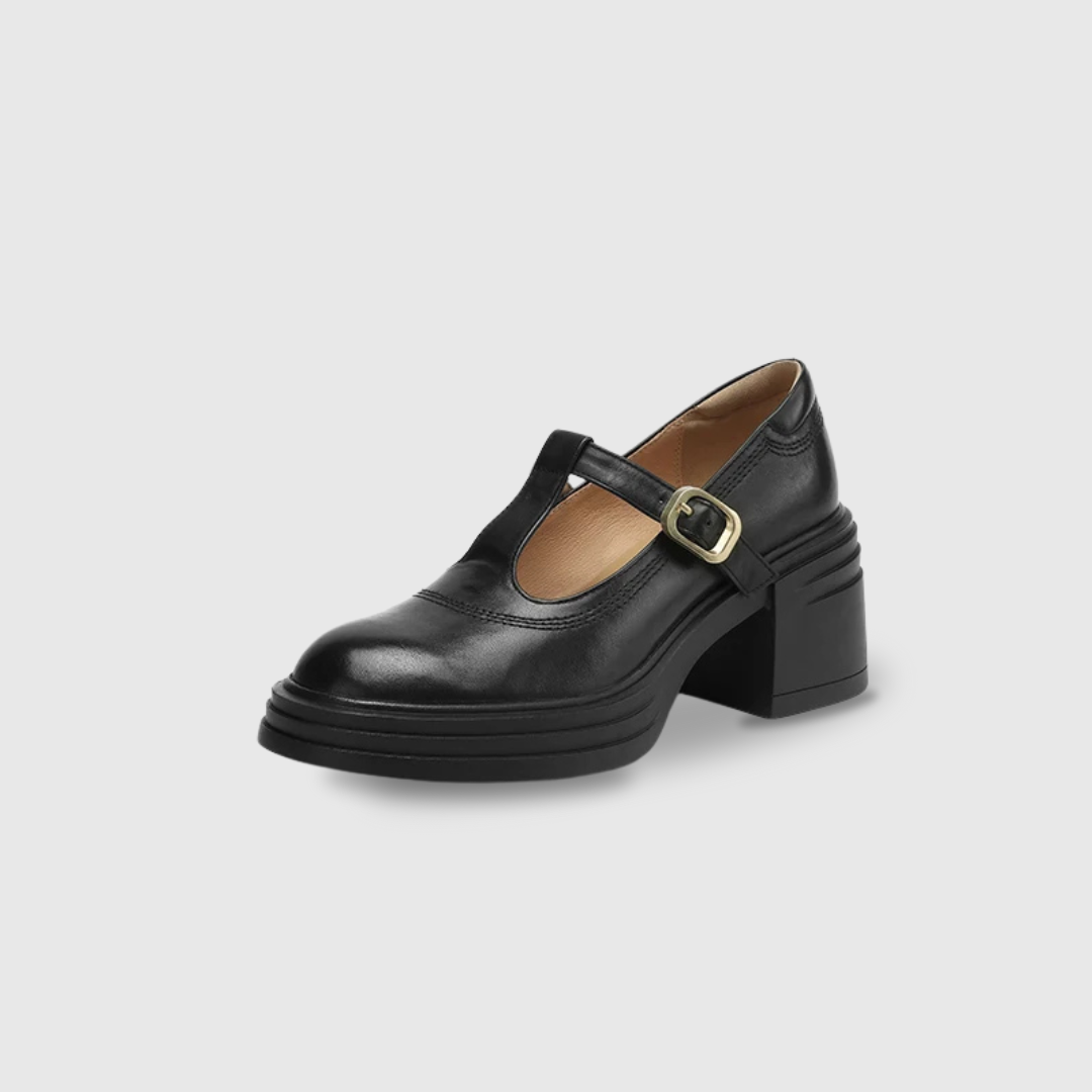 Klobige Pumps