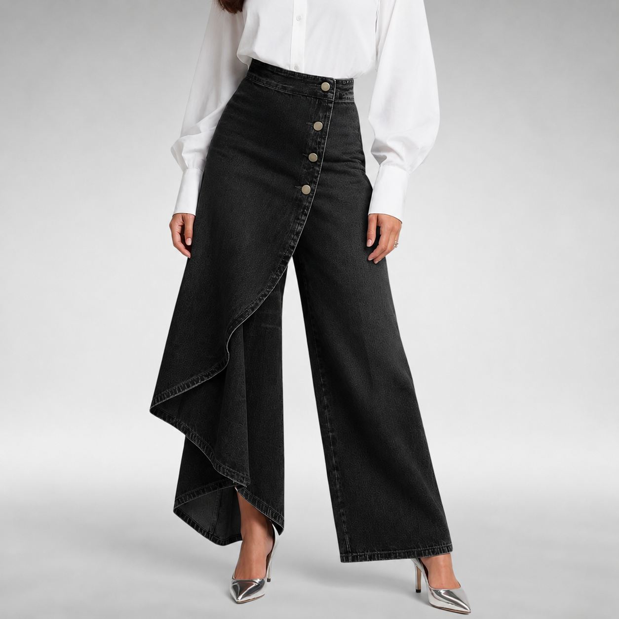 Charlotte | Elegante Fließhose
