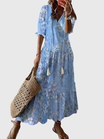 Amalia | Boho-Vintage-Sommerkleid