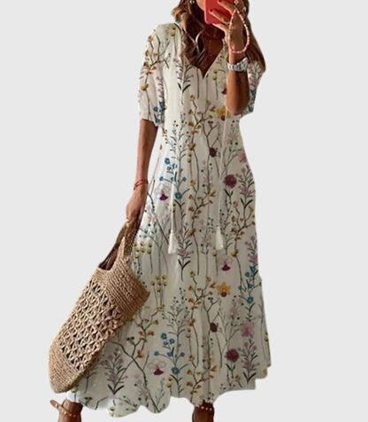 Amalia | Boho-Vintage-Sommerkleid