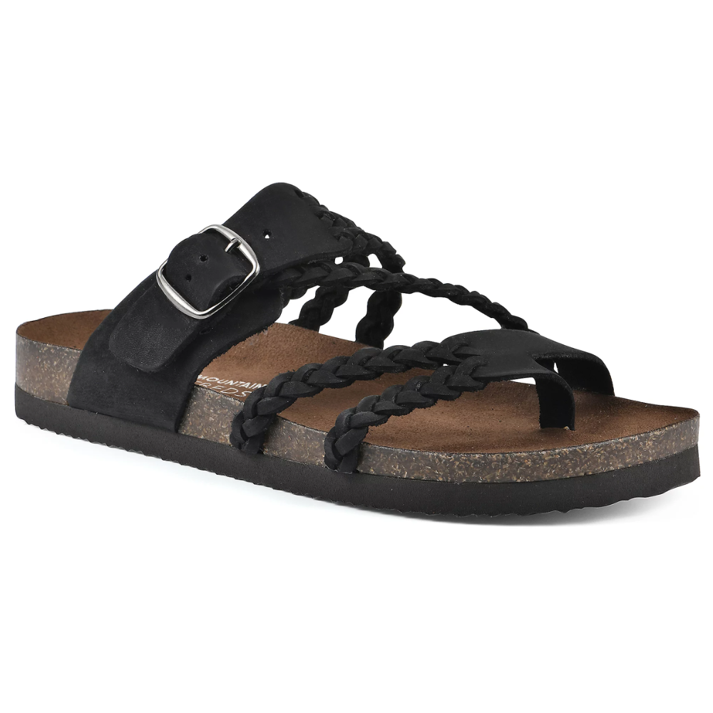 Hayleigh | Geflochtene Kork-Sandalen