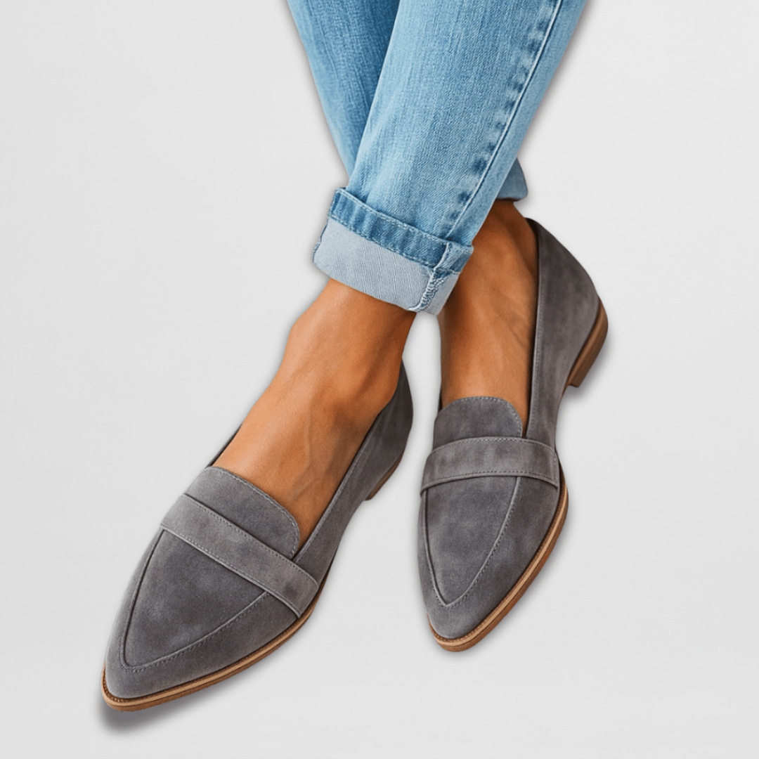 Helen | Orthopädische Loafer aus weichem Wildleder