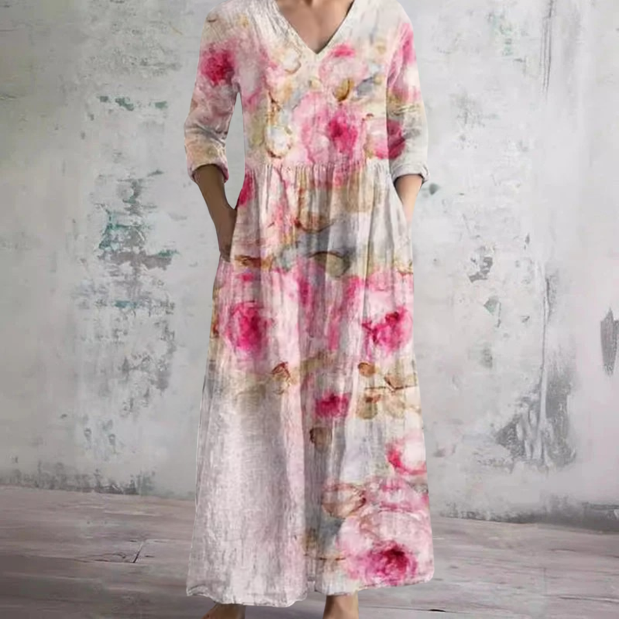 Barbara | Geblümtes Sommerkleid